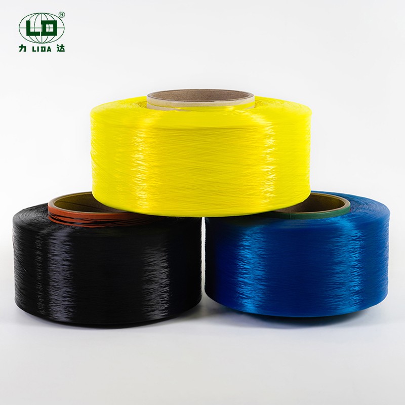 Ambapo ni nguvu ya juu ya chini ya shrinkage polyester trilobal profilemed filament inafaa kwa matumizi
